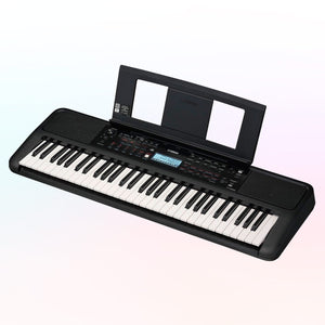 Piano Yamaha PSR E383 Teclado + Adaptador