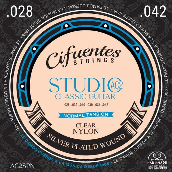 Cuerdas Clasica Cifuentes AC2 Studio Nylon