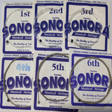 Cuerdas Clasica Sonora SN400 Nylon "sin amarre"