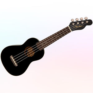 Ukelele Soprano Fender Negro