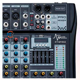 Consola AudioMaster KT-M1602 Usb Mixer