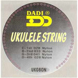 Cuerdas Ukelele Dadi UK080N (Black Nylon)