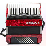 Acordeon Hohner Rojo 48 Bajos Bravo II