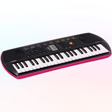 Piano de Niño CASIO SA-78 Rosa Teclado + Adaptador 9v