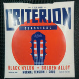 Cuerdas Clasica La Bella C800 Nylon Negro