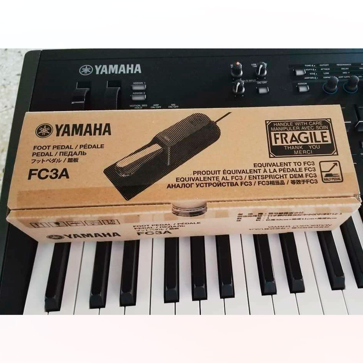 pedal fc3a Pedal de Sustain Yamaha FC3A – CASA MUSICAL VALDEZ