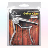 Capo Guitarra ORICH Metalico Plateado