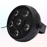 Luz Led Par Mini 6X1.5W 3en1 RGB