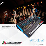 Consola Italy Audio QXT-12E Mixer USB